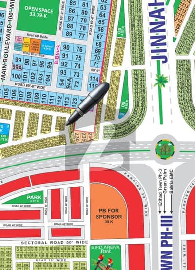 Q Block 5 Marla Direct Access Pine Avenue Road All Dues Clear Plot Lda City Lahore