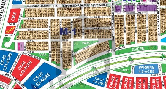 Spacious 1 Kanal Plot Build Your Luxurious Lifestyle Plot Sector M in DHA MULTAN PHASE- 1