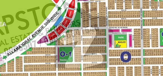 Spacious 1 Kanal Plot Build Your Luxurious Lifestyle Plot Sector O in DHA MULTAN PHASE- 1