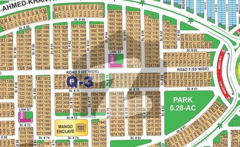 ڈی ایچ اے فیز 1 ۔ سیکٹر کیو ڈی ایچ اے فیز 1,ڈی ایچ اے ڈیفینس,ملتان میں 1 کنال رہائشی پلاٹ 55.0 لاکھ میں برائے فروخت۔