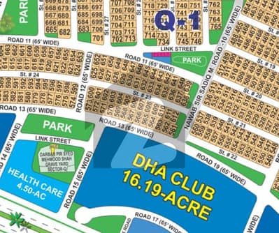 Spacious 1 Kanal Plot Build Your Luxurious Lifestyle Plot Sector Q in DHA MULTAN PHASE- 1