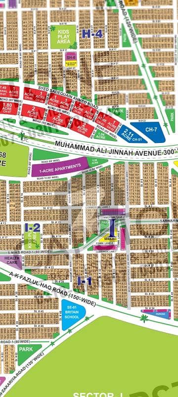 Prime 1 Kanal Residential Plot in Sector I Plot # | Ideal for Living & Investment Prime