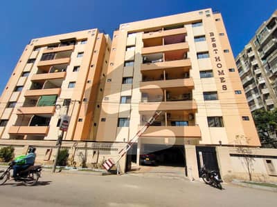 3 Beds DD Well Maintain Apartment Available For Rent In Best Homes Apartment Clifton Block 2 Karachi