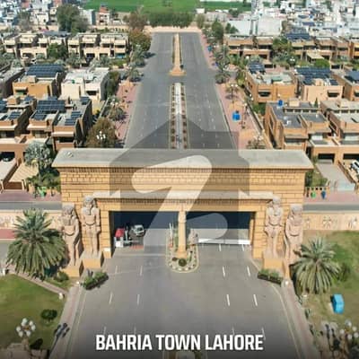 10 Marla Prime Location on ground Plot Available for sale For Sale in Bahria town Lahore. contact for more information & Details