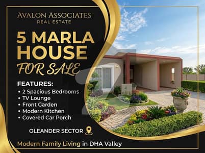 اولیینڈر سیکٹر ۔ ڈی ایچ اے ہومز ڈی ایچ اے ویلی - آلینڈر سیکٹر,ڈی ایچ اے ویلی,ڈی ایچ اے ڈیفینس,اسلام آباد میں 2 کمروں کا 5 مرلہ مکان 85.0 لاکھ میں برائے فروخت۔