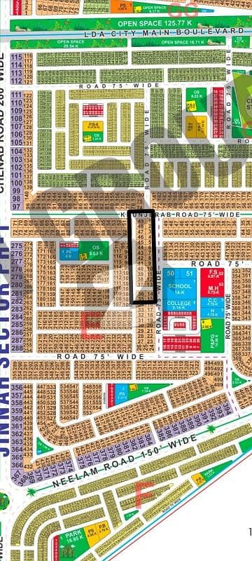 ایل ڈی اے سٹی فیز 1 - جناح سیکٹر ایل ڈی اے سٹی فیز 1,ایل ڈی اے سٹی,ایل ڈی اے روڈ,لاہور میں 1 کنال رہائشی پلاٹ 1.35 کروڑ میں برائے فروخت۔