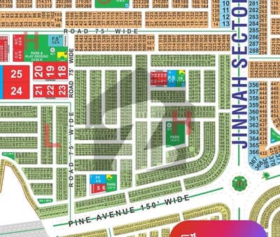 ایل ڈی اے سٹی فیز 1 ۔ بلاک ایچ ایل ڈی اے سٹی فیز 1 - جناح سیکٹر,ایل ڈی اے سٹی فیز 1,ایل ڈی اے سٹی,ایل ڈی اے روڈ,لاہور میں 10 مرلہ رہائشی پلاٹ 76.0 لاکھ میں برائے فروخت۔