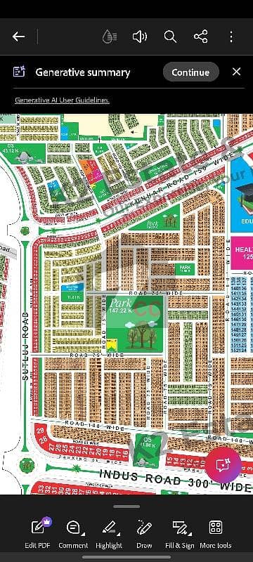5 Marla Plot for Sale in CC Block, LDA City Lahore