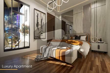 Facing Eiffel Tower Apartment For Sale in easy Installments Bahria Town Lahore.