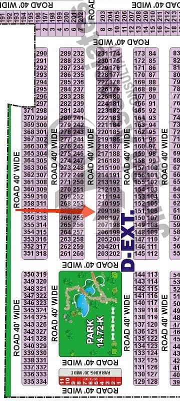 5 Marla Residential Plot On Reasonable Price Close to Park