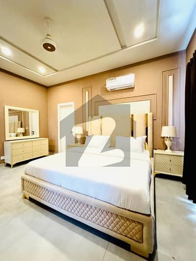 5 Marla Brand New Luxury Fully Furnished Family Apartment Available For Rent In Eden Ex Air Avenue DHA Phase 8 Lahore. Only Rent [95,000]PKR With Maintenance Charger. All Facility Available. 2 Bed Room Condition Apartment