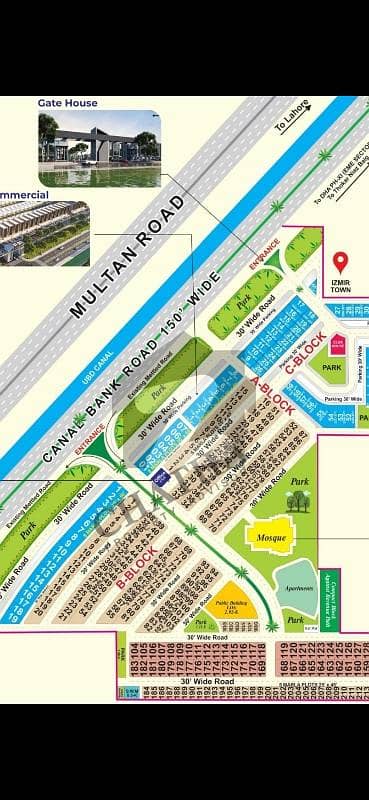 یونین لیونگ مین کینال بینک روڈ,لاہور میں 5 مرلہ رہائشی پلاٹ 97.0 لاکھ میں برائے فروخت۔