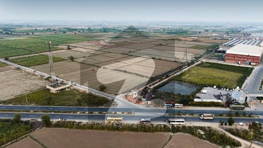 فیصل آباد بائی پاس روڈ فیصل آباد میں 280 کنال صنعتی زمین 13.13 ارب میں برائے فروخت۔