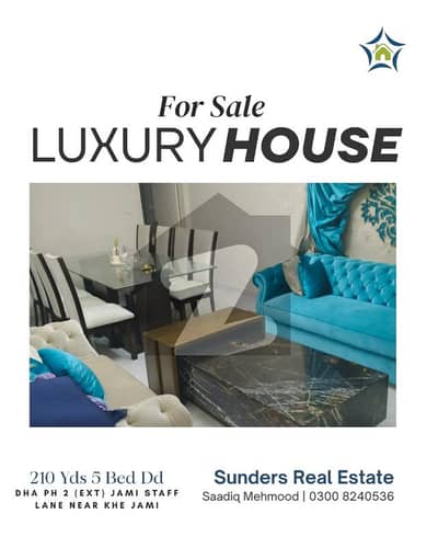 ڈی ایچ اے فیز 2 ایکسٹینشن ڈی ایچ اے ڈیفینس,کراچی میں 5 کمروں کا 8 مرلہ مکان 8.0 کروڑ میں برائے فروخت۔