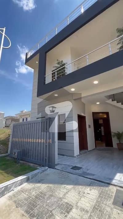 5 Marla Double Unit House For Sale In F Block B-17 Islamabad Multi Garden