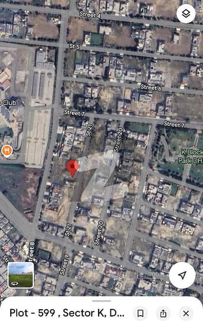 ڈی ایچ اے فیز 6 - بلاک کے فیز 6,ڈیفنس (ڈی ایچ اے),لاہور میں 1 کنال رہائشی پلاٹ 6.75 کروڑ میں برائے فروخت۔