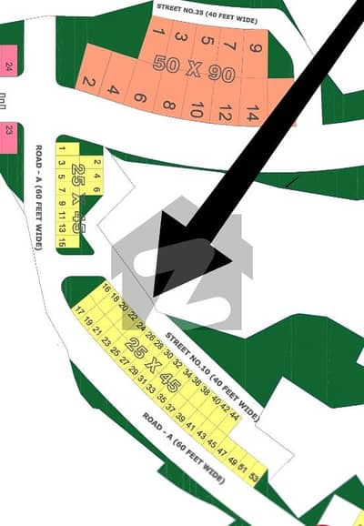 نیول اینکریج اسلام آباد میں 5 مرلہ رہائشی پلاٹ 63.0 لاکھ میں برائے فروخت۔