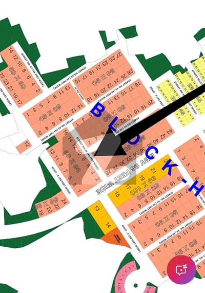 نیول اینکریج اسلام آباد میں 1 کنال رہائشی پلاٹ 1.45 کروڑ میں برائے فروخت۔