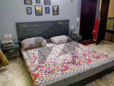 300 Square Yard 4 Bed DD First Floor With Roof 1 Car Parking Pechs Block 2 Back Side MacDonald Rent Demand 2.50