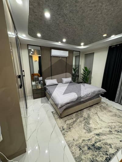 1 bed fully furnished luxurious apartment available in bahria town lahore