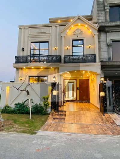 5 Marla House Spanish Design House For Sale Prime Location Park Facing Solid Construction . .