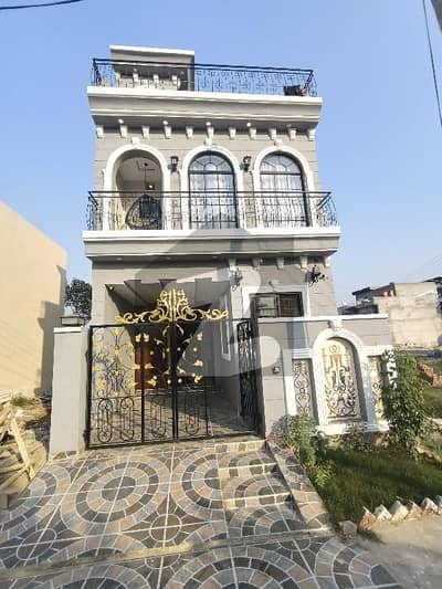 3.5 Marla Facing Park House Available For Sale Prime Location Solid Construction All Facilities Available Here . .