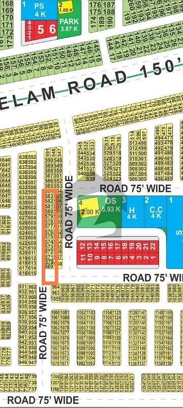 Direct access From 150'Feet pine Avenue Near park Commercial Market Masjid J Block 5 Marla plot available for sale