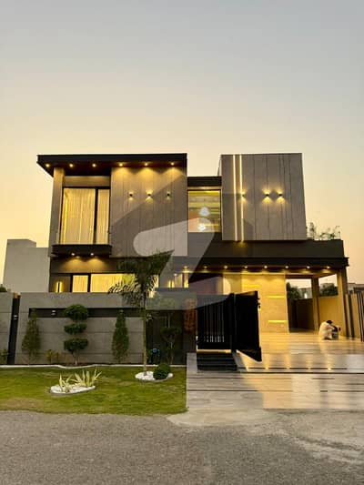 One Kanal Brand New Luxury Ultra-Modern Design Most Beautiful Bungalow 2 Servant Quarter In Basement For Sale At Prime Location Of DHA Lahore Near To Park Masjid & Commercial Market.