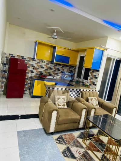 Proper One Bed Fully Furnished Apartment Available For Rent In G 15 Markaz Islamabad