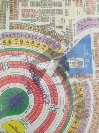 11 Marla Corner Commercial Plot Is Available Blok Min Plam Commercial Near L Block