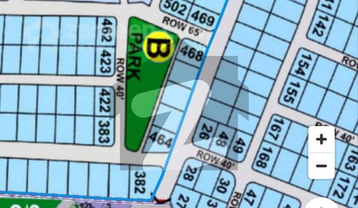 2 Side Open Plot on 70 wide road back side Park