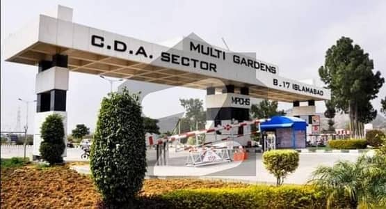Prime Commercial Plot for Sale in Multi Gardens B-17, Islamabad