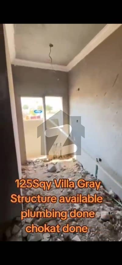 Chance Deal Grey Structure 125 Sq Yd Villa Available For Sale In Precinct 26 A