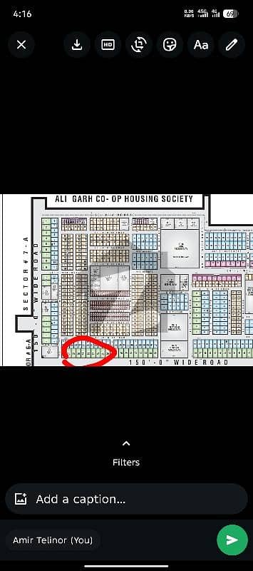 Meeruth socity 9A 150 ft road facing