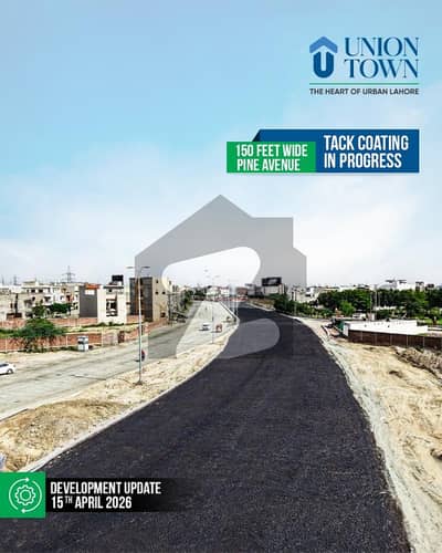 3 Marla Residential On Ground Plot Available On 2 Year Easy Installment Plan In Union Town Main Abdul Sattar Edhi Road Lahore