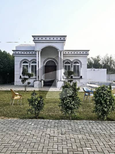 White Farmhouse For Sale