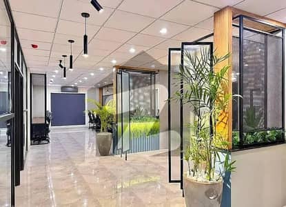 1500 Square Feet Brand New Full Furnished Corporation Office For Rent At Main Boulevard Gulberg 3 Lahore