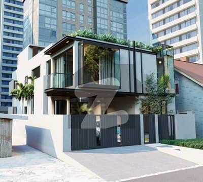 10 Marla Luxurious Brand New House Avialable For Sale, In Block-D, TopCity-1, Islamabad