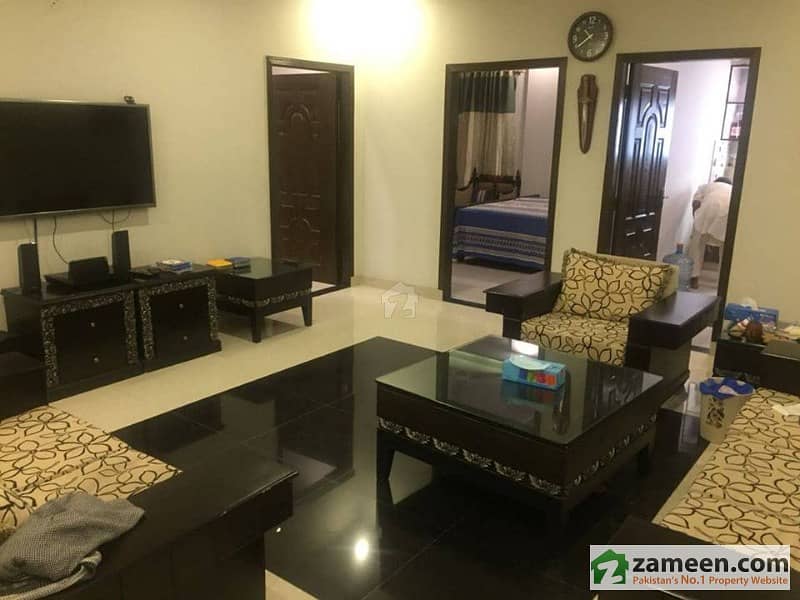 Two Bed Full Furnished Flat Available For Rent On Main Boulevards Bahria Town