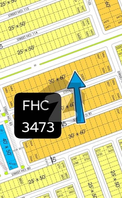FHC 8 Marla MDR Plot For Sale