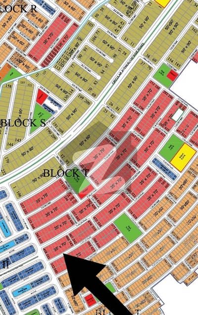 گلبرگ ریزیڈنشیا - بلاک ٹی گلبرگ ریزیڈنشیا,گلبرگ,اسلام آباد میں 10 مرلہ رہائشی پلاٹ 1.45 کروڑ میں برائے فروخت۔