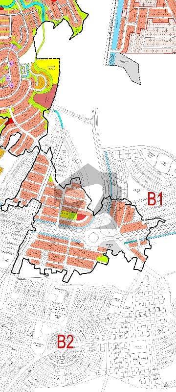 One Kanal Residential Plot For Sale  Investment Cutting Area  Semi Developed