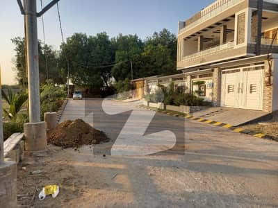 سومرا سوسائٹی سکیم 33,کراچی میں 1 کنال رہائشی پلاٹ 3.4 کروڑ میں برائے فروخت۔