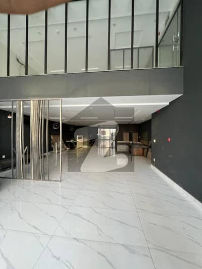 Highly Demanded 8-Marla Commercial Plaza In DHA Phase 8 Broadway Elegant Office Layout (Ground + Basement + Mezzanine Floors) On Prime High Visibility Location, Available At Reasonable Rent With Flexible Packages Direct Owner Opportunity