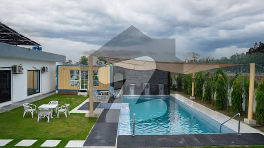 8 Kanal Luxury Farm House With Swimming Pool Available For Rent In Bedian Road Lahore   Per Day