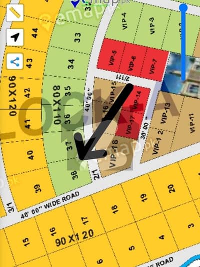 Corner 2 Kanal Plot For Sale