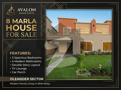 ڈی ایچ اے ویلی - آلینڈر سیکٹر ڈی ایچ اے ویلی,ڈی ایچ اے ڈیفینس,اسلام آباد میں 3 کمروں کا 8 مرلہ مکان 1.6 کروڑ میں برائے فروخت۔