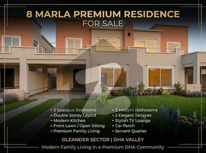 ڈی ایچ اے ویلی - لِلی سیکٹر ڈی ایچ اے ویلی,ڈی ایچ اے ڈیفینس,اسلام آباد میں 3 کمروں کا 8 مرلہ مکان 1.65 کروڑ میں برائے فروخت۔