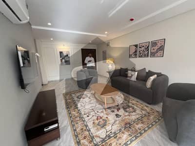 Fully Furnished 1 Bed Apartment For Rent With Terrace Open View Facing Main Boulevard