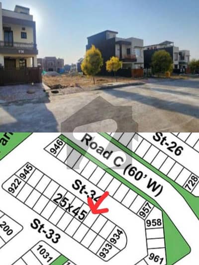 بحریہ ٹاؤن فیز 8 ۔ بلاک ایم بحریہ ٹاؤن فیز 8,بحریہ ٹاؤن راولپنڈی,راولپنڈی میں 5 مرلہ رہائشی پلاٹ 75.0 لاکھ میں برائے فروخت۔